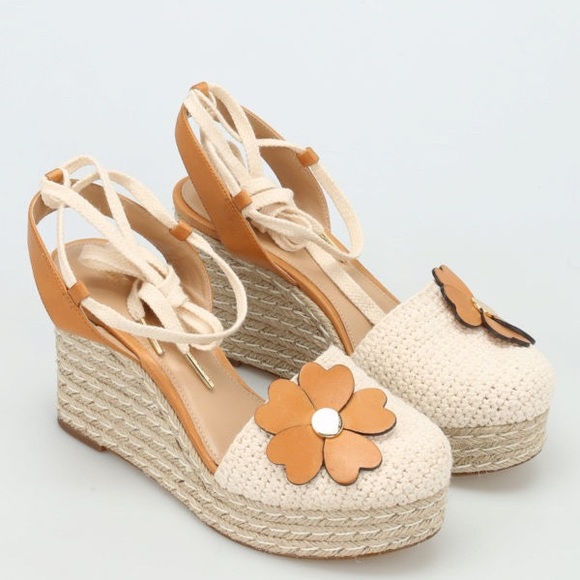 MICHAEL Michael Kors Shoes - NEW MICHAEL KORS WEDGE ESPADRILLES SANDALS; size 8.5